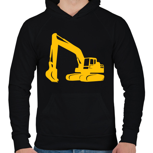 Excavator-Férfi kapucnis pulóver