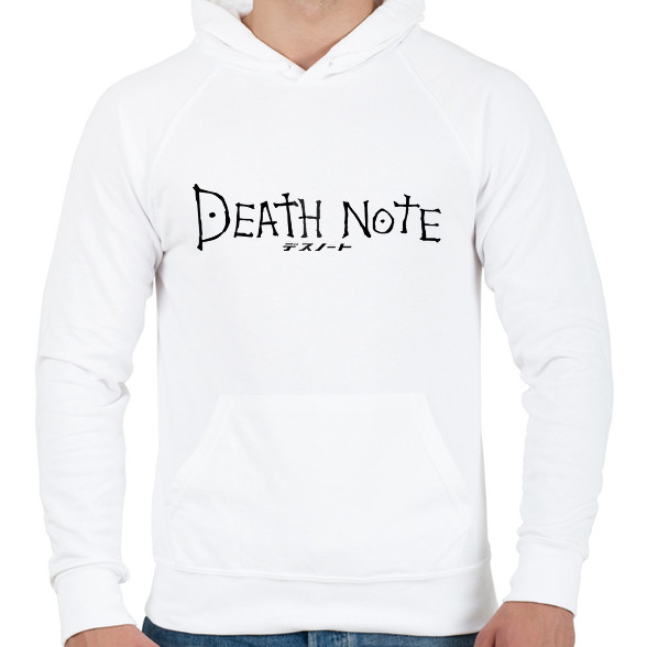 Death note (fekete)-Férfi kapucnis pulóver