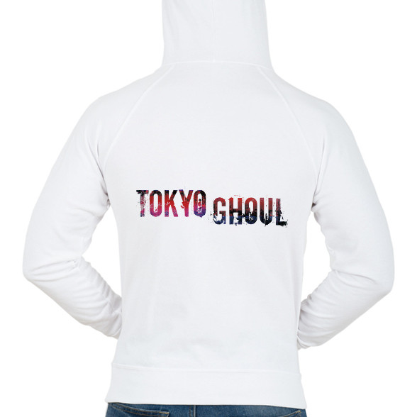 Tokyo Ghoul logo-Férfi kapucnis pulóver