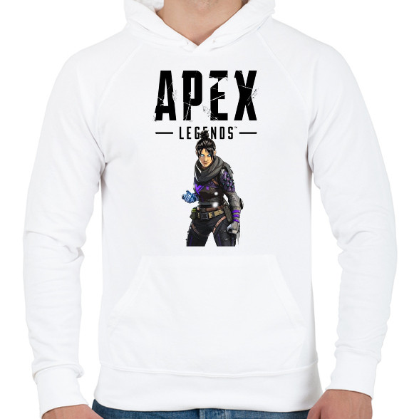 Wraith Apex legends-Férfi kapucnis pulóver