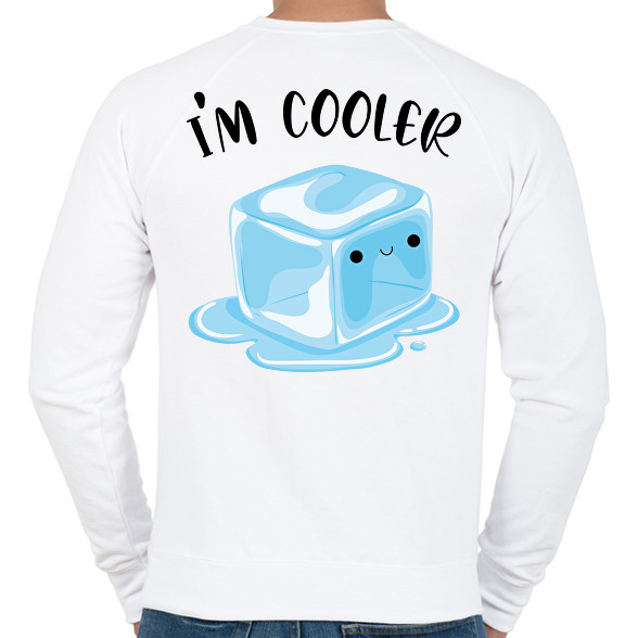 I'm cooler-Férfi pulóver