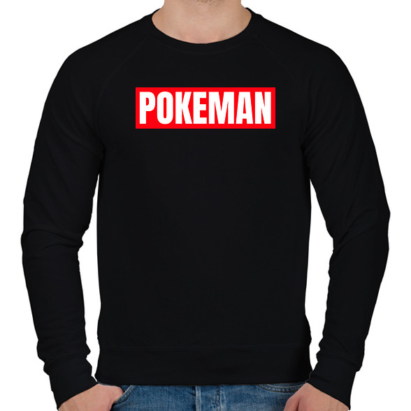 POKEMAN-Férfi pulóver