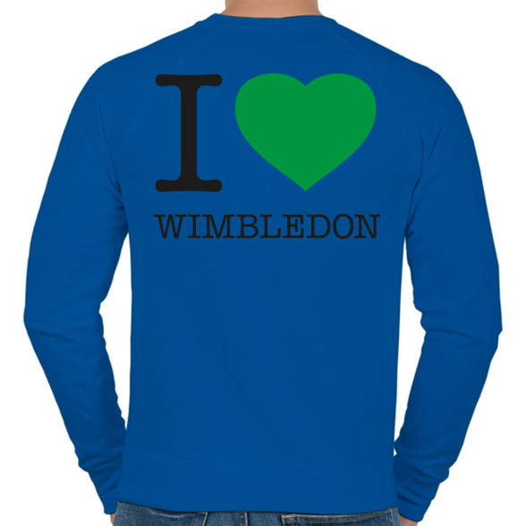 I love Wimbledon-Férfi pulóver