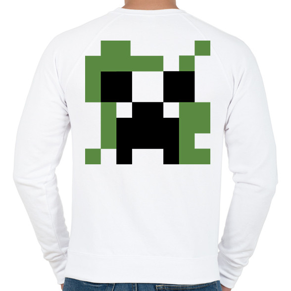 Creeper Minecraft-Férfi pulóver