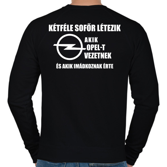 Kétféle Opel Sofőr-Férfi pulóver