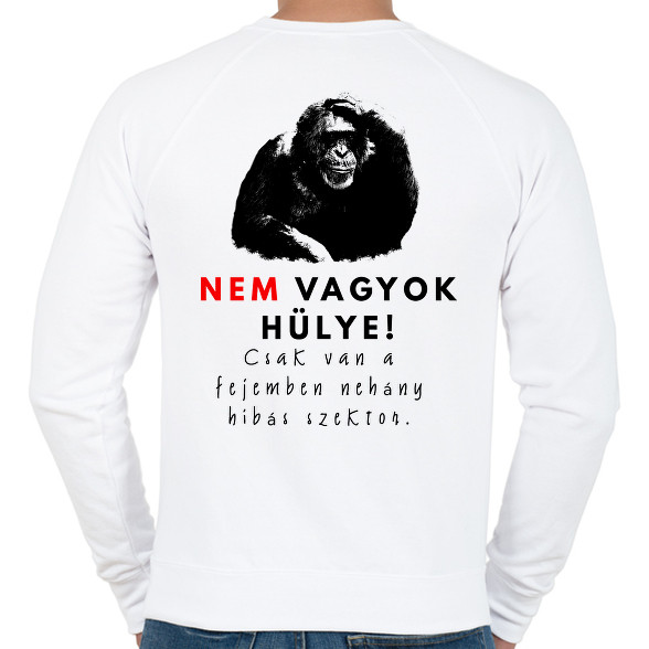 nem vagyok hülye-Férfi pulóver