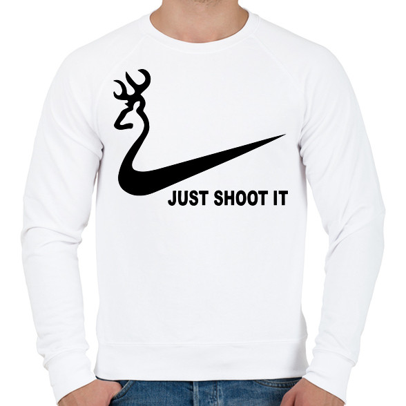 Just shoot it 2-Férfi pulóver