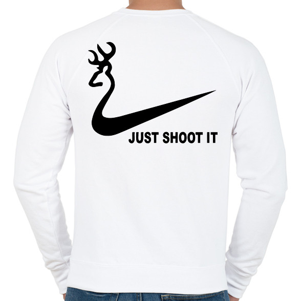 Just shoot it 2-Férfi pulóver