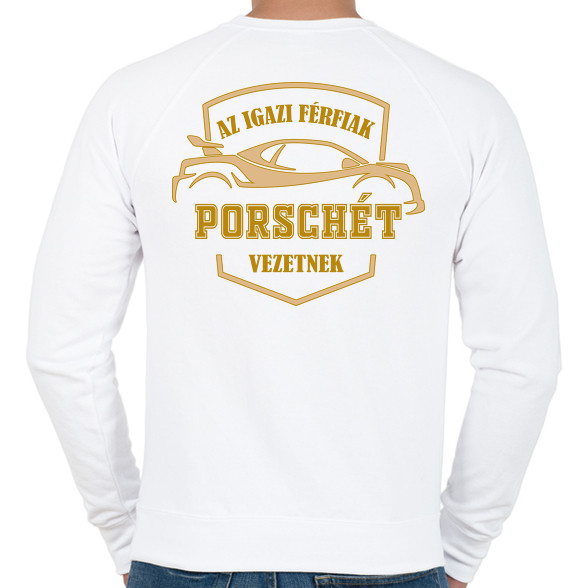 Porsche sofőr-Férfi pulóver