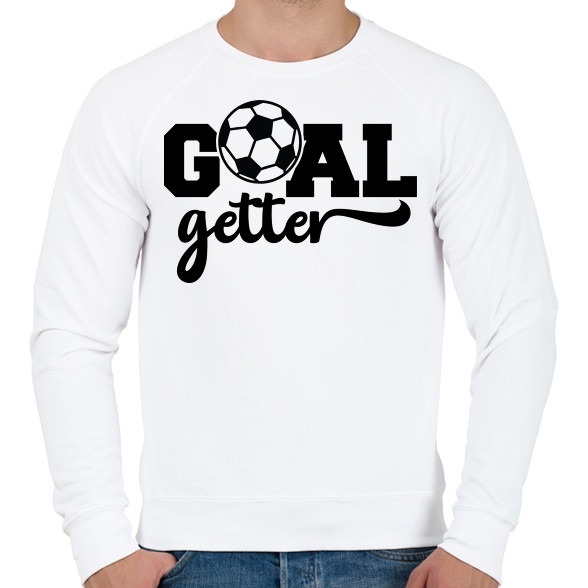 Goal getter-Férfi pulóver