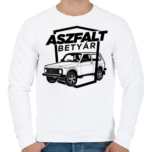 Aszfalt betyár - Lada Niva-Férfi pulóver