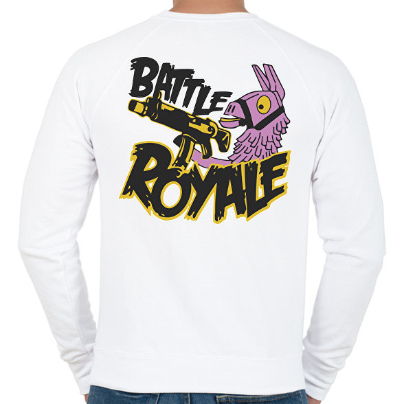 Fortnite Battle Royal Llama-Férfi pulóver