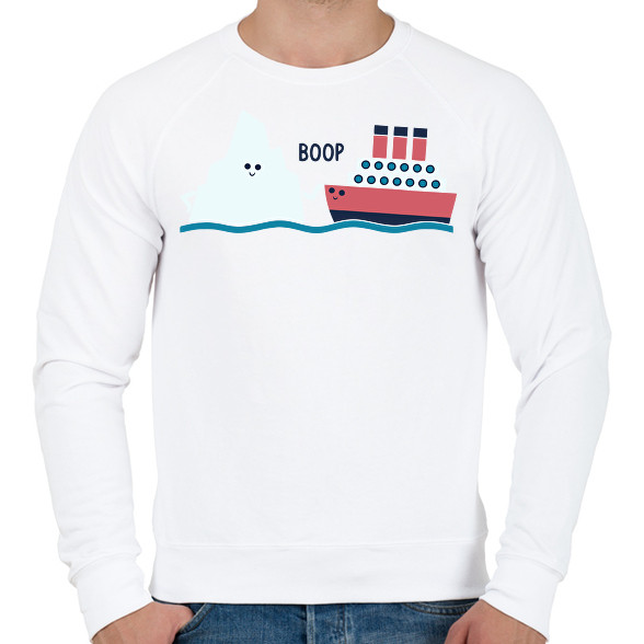 Titanic boop-Férfi pulóver