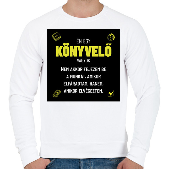 Én egy könyvelő vagyok-Férfi pulóver