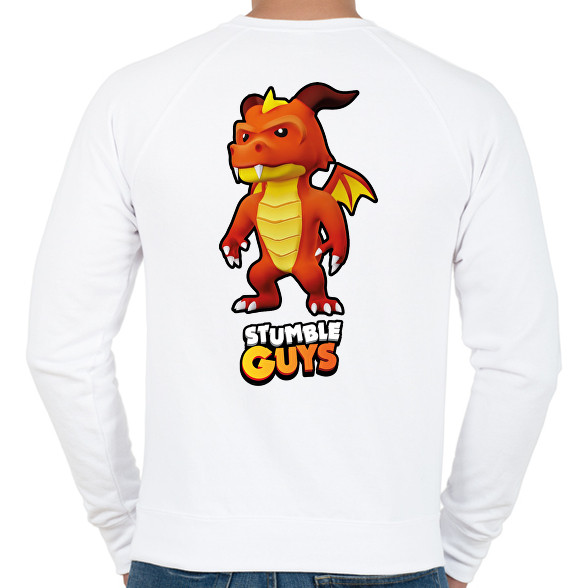 Stumble Guys - Inferno Dragon-Férfi pulóver