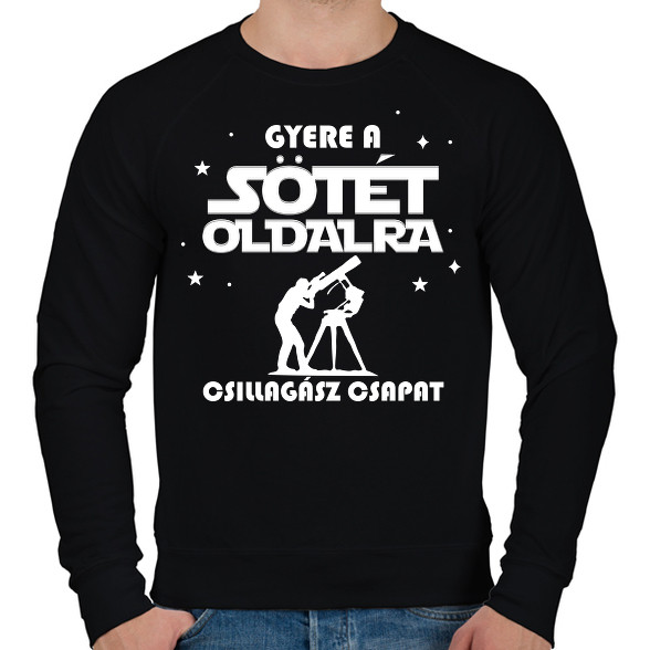 Gyere a Sötét oldalra-Férfi pulóver