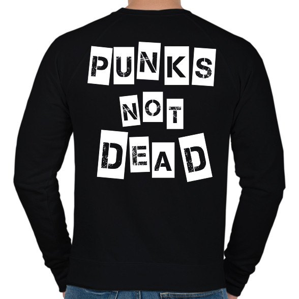 Punks not dead-Férfi pulóver