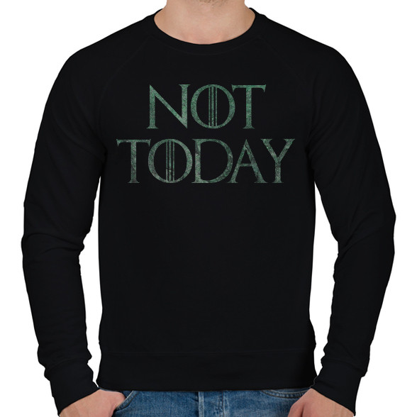 Not Today - Game of Thrones-Férfi pulóver