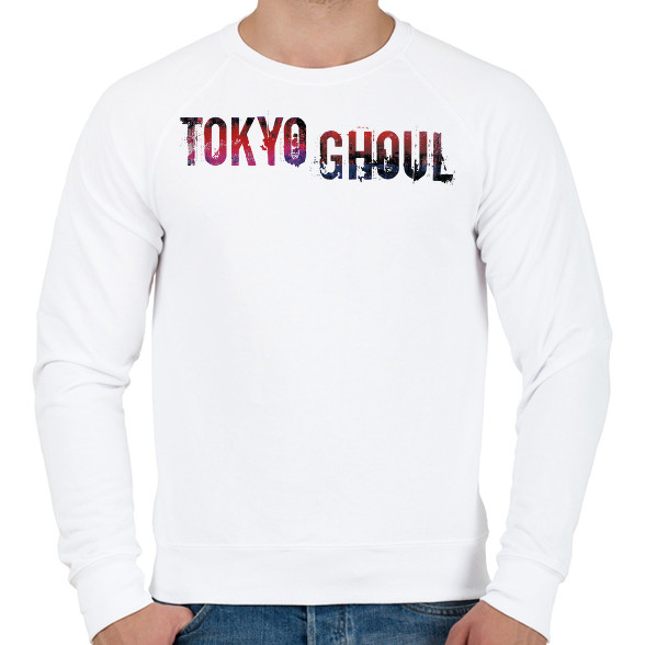 Tokyo Ghoul logo-Férfi pulóver