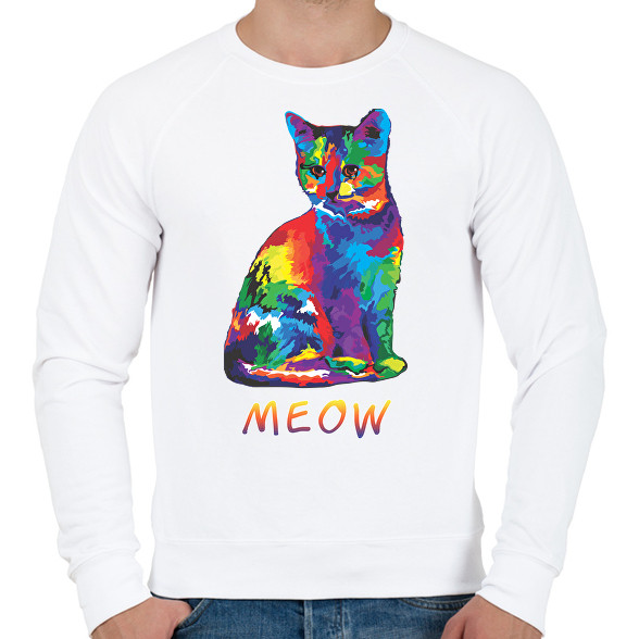 MEOW-Férfi pulóver