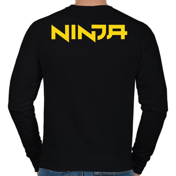 Ninja - Yellow-Férfi pulóver