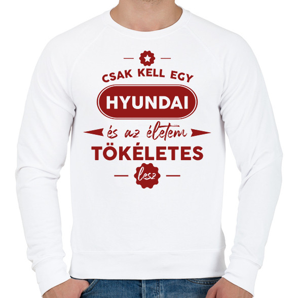 Csak kell egy Hyundai-Férfi pulóver