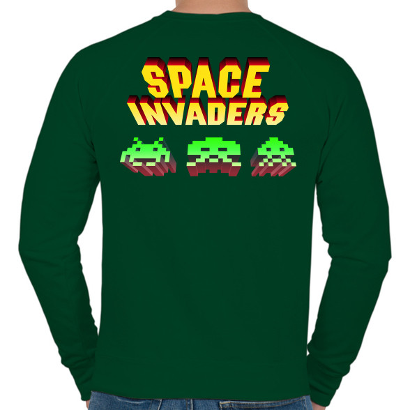 Space Invaders-Férfi pulóver