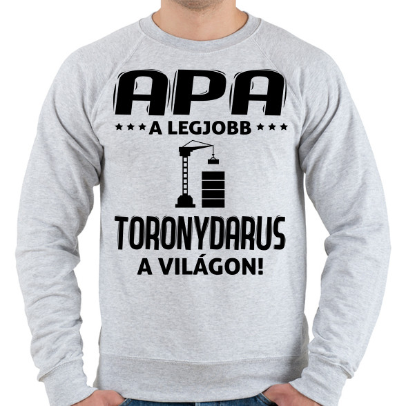 Toronydarus apa-Férfi pulóver