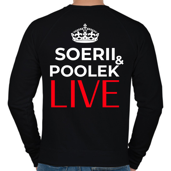 SOERII AND POOLEK LIVE-Férfi pulóver