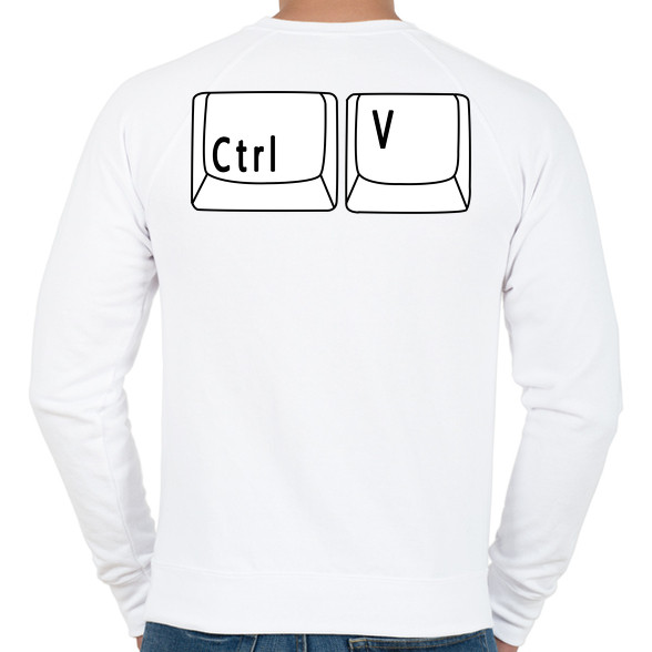 CTRL V-Férfi pulóver