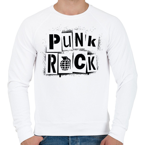 Punk Rock-Férfi pulóver