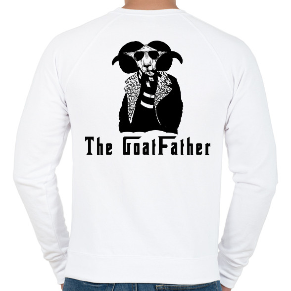 the goatfather-Férfi pulóver