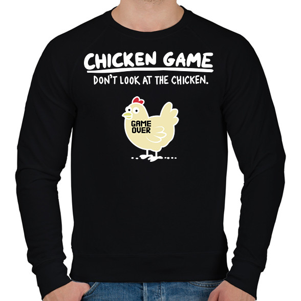 CHICKEN GAME -Férfi pulóver