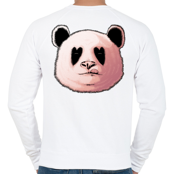 Szerelmes panda-Férfi pulóver