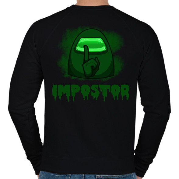 IMPOSTOR-GREEN-Férfi pulóver