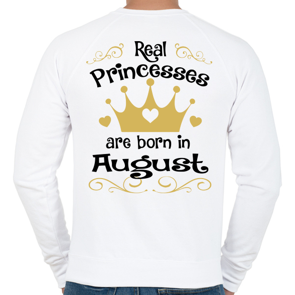 Az igazi hercegnők augusztusban születnek-Férfi pulóver