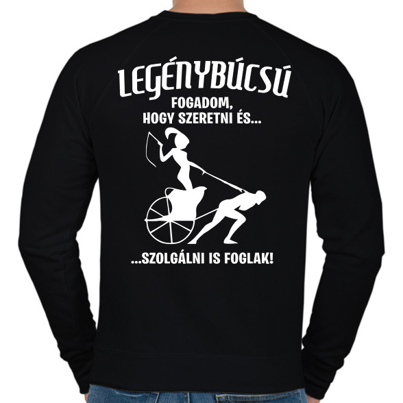 Legénybúcsú - szeretni és szolgálni-Férfi pulóver