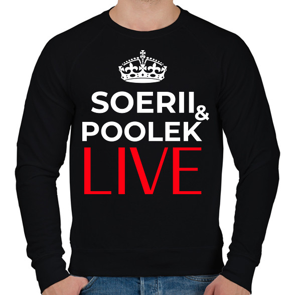 SOERII AND POOLEK LIVE-Férfi pulóver