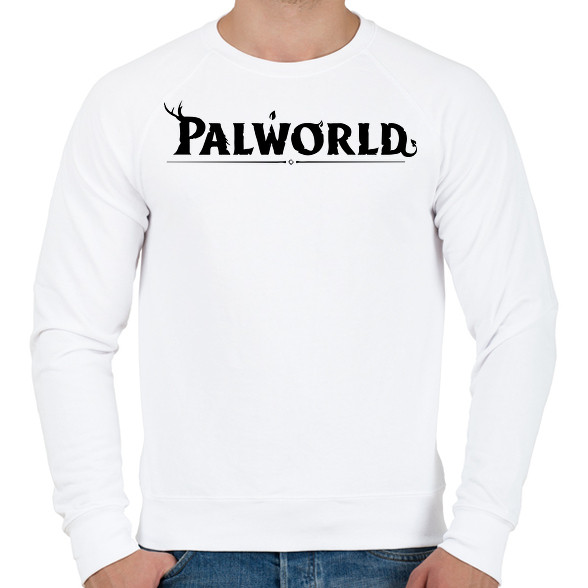 Palworld - fekete-Férfi pulóver