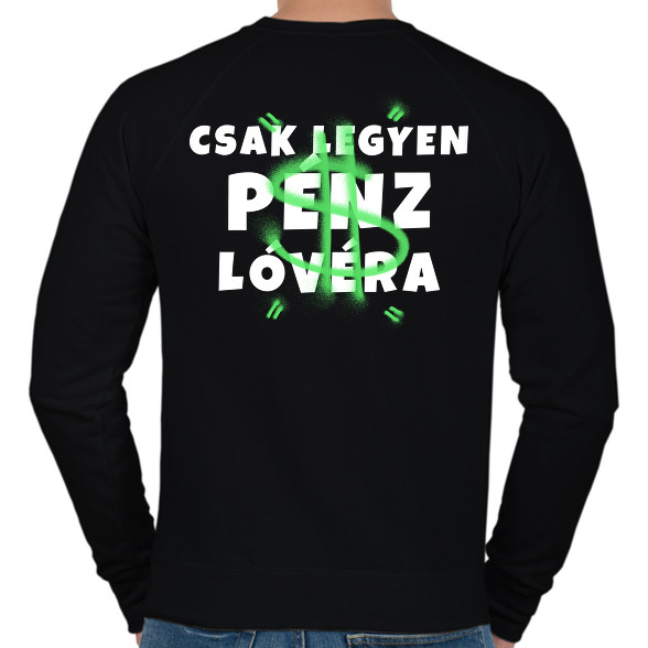 Legyen pénz lóvéra-Férfi pulóver