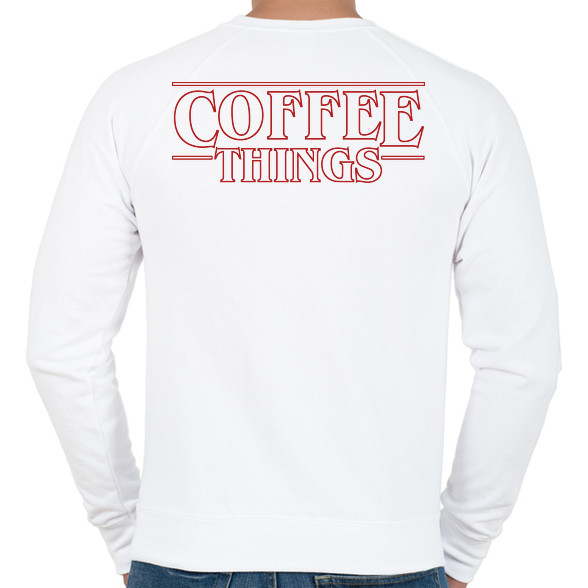 Coffee Things-Férfi pulóver