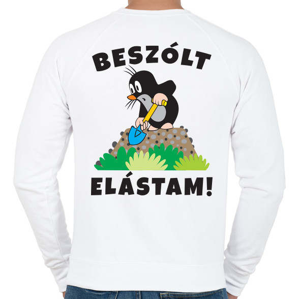 Kisvakond - Beszólt elástam!-Férfi pulóver