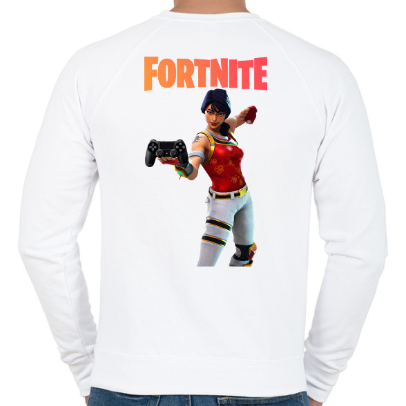 Scarlet Defender Fortnite-Férfi pulóver