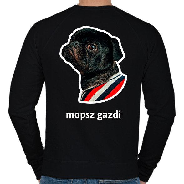 mopsz gazdi-Férfi pulóver