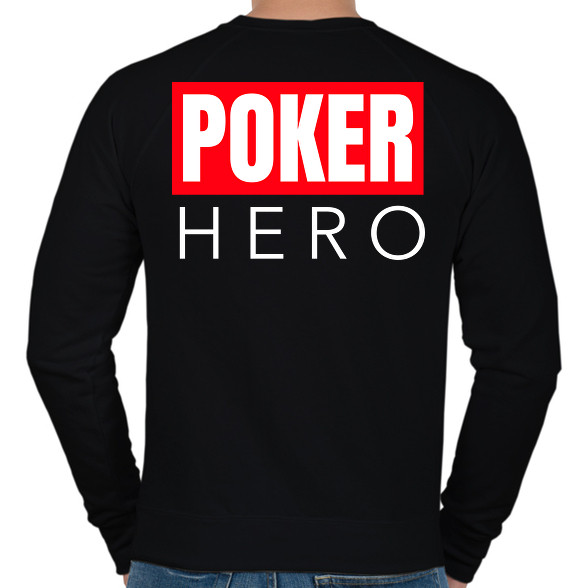 POKER HERO-Férfi pulóver