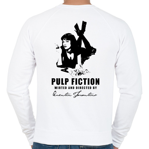 PULP FICTION-BLACK-Férfi pulóver