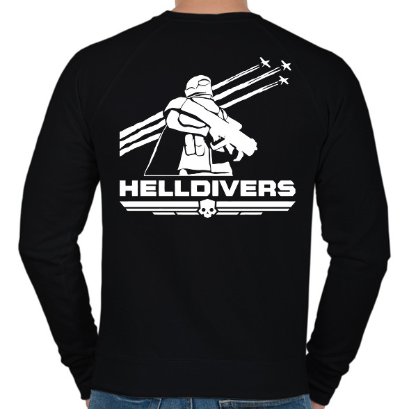 Helldivers-Férfi pulóver