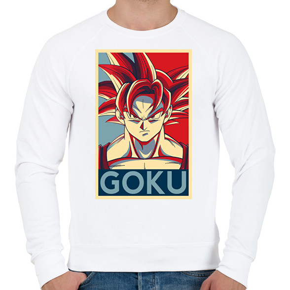 Goku-Férfi pulóver