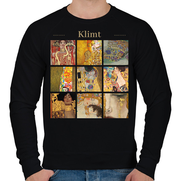 Klimt - részletek-Férfi pulóver