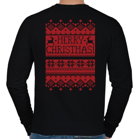 Karácsonyi minta-Férfi pulóver